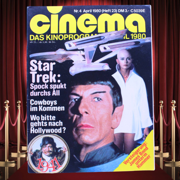 Cinema Magazin Heft 23 1980 Star Trek Roger Moore Poster | Hoppla-Stuff